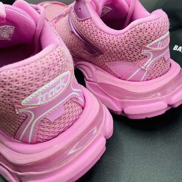 Balenciaga Women’s Track.3 Sneakers SIZE 9 Pink NWB AUTHENTIC - Picture 8 of 13
